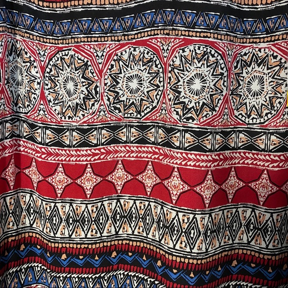 Beach Lunch Lounge Boho Tassel Tie Dress Sleeveless NEW NWT Medium - Picture 4 of 5